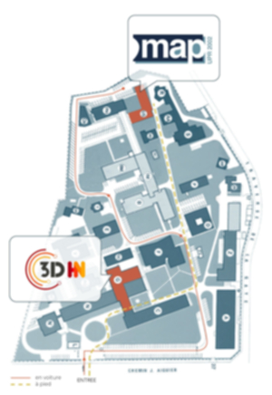 Plan campus Joseph Aiguier